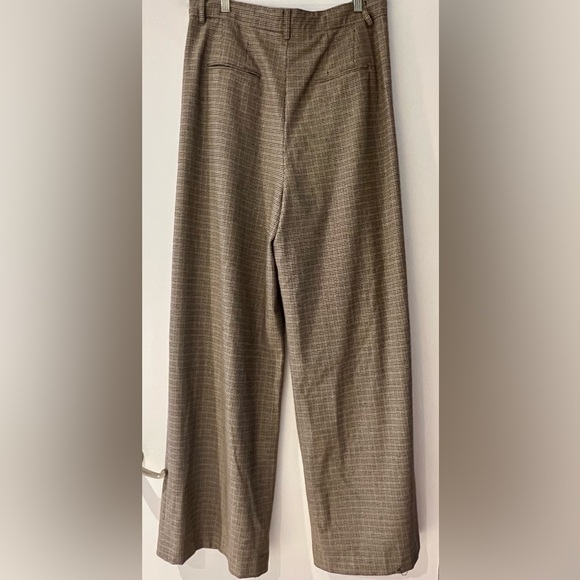 ASTR the label Houndstooth Check Wide Leg Pants L - Picture 4 of 13